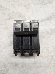 Sylvania Commander QB340 CEB 3 Pole 40 Amp Circuit Breaker - Picture 1 of 5