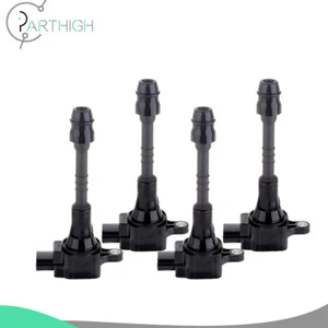 4 Ignition Coil Pack For Nissan Sentra 1.8L UF351 2002 2003 2004 2005 2006 - Picture 1 of 6