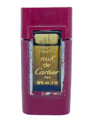 Must de Cartier Paris Eau de Toilette Miniature Splash (89% Vol. | 4mL) Vintage - Image 1 of 2