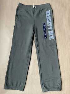 GAP Boys Athletic SWEATPANTS Size LARGE / 10 New SHIP FREE Elastic Waist VARSITY - Picture 1 of 14