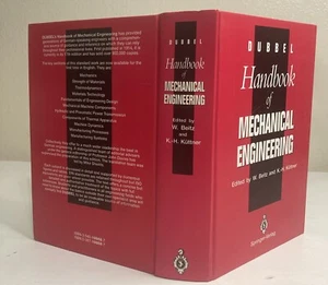 Dubbed Handbook Of Mechanical Engineering Edited By W. Beitz And K.-H. Küttner - Picture 1 of 15
