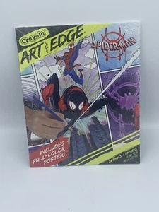Crayola Art With Edge Spiderman Into The Spiderverse 28 Page + Poster Sealed New - Picture 1 of 2