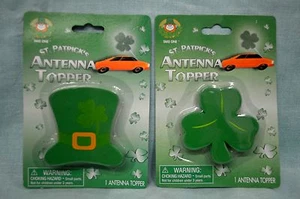 U Choose Antenna TOPPER Green Shamrock Leprechaun HAT ST Patricks DAY New CAR - Picture 1 of 6