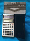 Sharp EL-510S Silver 9 Digit LCD Solar Powered Scientific Calculator w/ Manual