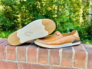 Men's Olukai Kakaha Fox/Fox Leather Slip-on Shoes US Size Men’s 12 ($130 Retail) - Picture 1 of 16