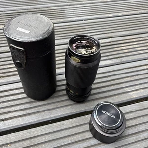 Konica AR Hexanon 65~135mm F4 55mm Zoom Lens and hood - Picture 1 of 5