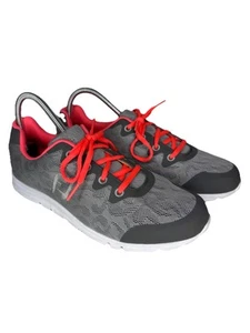 Footjoy enJoy SoftLite Spikeless Golf Shoes Men Size 9 M Gray Mesh Lace 95703 - Picture 1 of 16