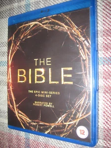 THE BIBLE BLU RAY THE EPIC MINI-SERIES 4-DISC BOX SET MINT DISCS FREE P&P - Picture 1 of 5