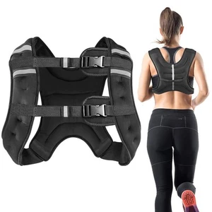 Chaleco con Peso 2kg 5kg 10kg Chaleco con Peso, Chalecos con Peso para Hombres Mujeres para Correr - Imagen 1 de 5