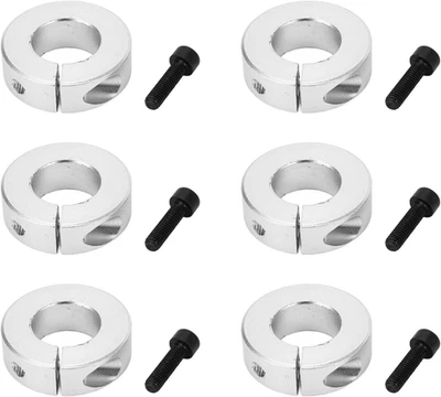 Anelli Di Regolazione per Albero 20Mm 6 Pezzi - Lega Di Alluminio per Fissaggio  - Immagine 1 di 4