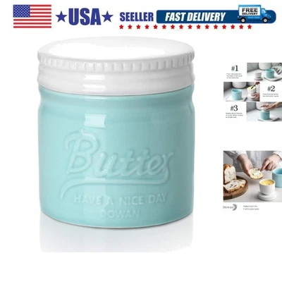 Масляный камень, блюдо с французским маслом для растягиваемого мягкого масла, керамическое масло K... - Изображение 1 из 4