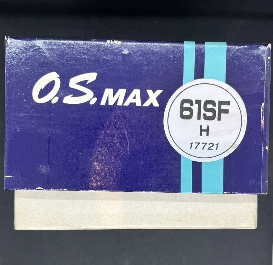 O.S. MAX-61SF-H 9.97cc 2 stroke glow engine for R/C helicopter, new f/s - Image 1 of 4