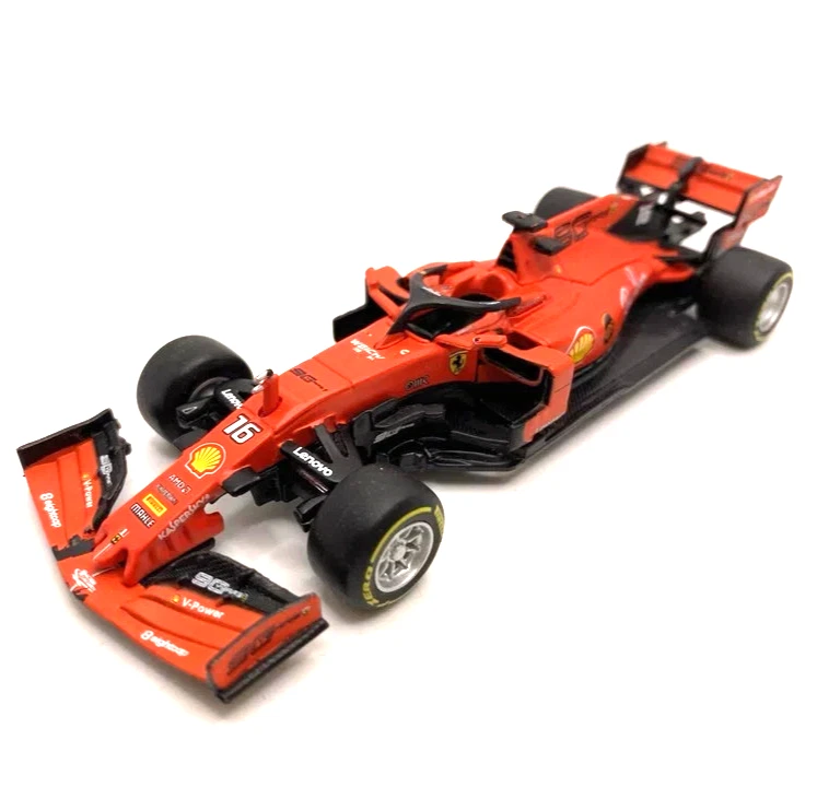 ✅Voiture F1 1/43 Burago Ferrari SF90 C.Leclerc #16 Bburago Die-Cast Model - Photo 1/1