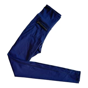 Leggings Erin Snow Azul Marino Cintura Alta con Detalle de Cremallera XS - Imagen 1 de 9