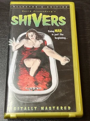 Shivers  (They Came From within)~ David Cronenberg  VHS Rare Horror - Image 1 of 2