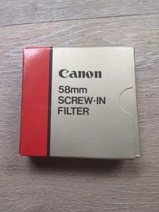 Canon 58mm Einschraubfilter SKYLIGHT 1X - Bild 1 von 3