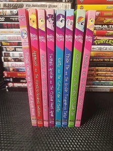 Lot of 8 My Little Pony Series Kids Chapter Books by G. M. Berrow W/ Card Stand - Picture 1 of 24