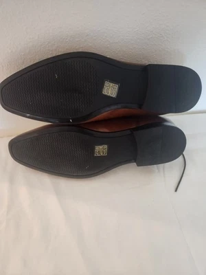 Ferro Aldo ALVIN Men's Plain Toe Derby Shoes brown size 9.5 - Image 1 of 4