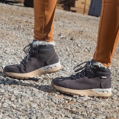 Botas de Trabajo Rockport Talla 11 W Gris Pulse Tech Cuero Impermeable Puntera Comp-10 Foto 1 de 4