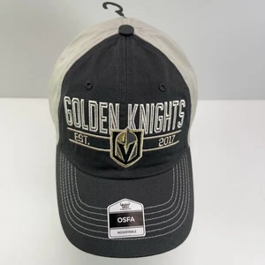 VEGAS GOLDEN KNIGHTS Sombrero Favorito de los Fan Hockey Camionero Malla Gorra con Correa Nuevo con Etiquetas - Imagen 1 de 17
