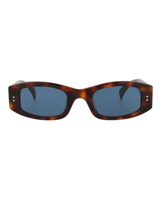Kenzo Unisex Square/Rectangle Havana Havana Blue Fashion Designer Eyewear - Image 1 of 4