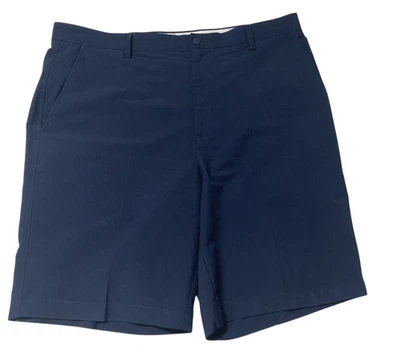 Pantalones Cortos de Golf Footjoy Azul Marino Rendimiento Elastizados Para Hombre Talla 40 Frente Plano Foto 1 de 4