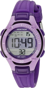 Armitron Sport Damenuhr 45/7062PUR Digital Chronograph Lila - Bild 1 von 4