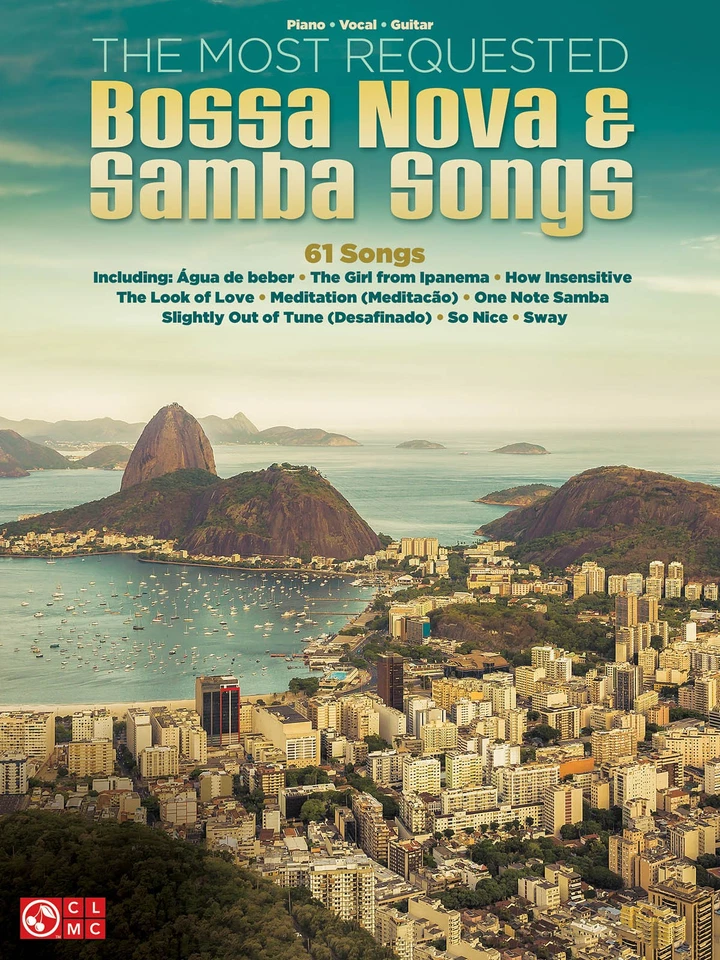 The Most Requested Bossa Nova & Samba Songs Piano Sheet Music Guitar Chords Book - Image 1 of 1