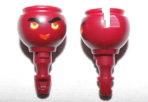 03903, Kopf, Zombie, Gespenst, Geist, weinrot - Picture 1 of 1