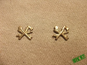Russian made 2 x electro-technical branch badges, model 1936, RKKA reproduction - Picture 1 of 5