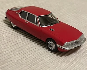 Miniature Norev Citroen SM 1/64 3 inches 1:64 Citroen red new without box - Picture 1 of 5