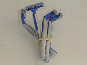 Navaja Desechable GILLETE Azul Gris 4 PC NUEVA - Imagen 1 de 3