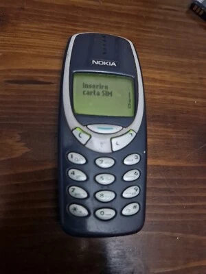 CELLULARE NOKIA 3310 BLU  FUNZIONANTE  - Immagine 1 di 3