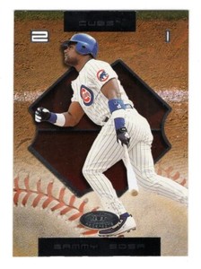 2002 Fleer Hot Prospects Sammy Sosa #17 Chicago Cubs Baseball Card