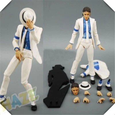 SHF Michael Jackson MJ Smooth Criminal Moonwalk Action Figure Box Set