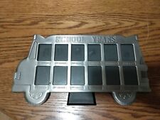 SCHOOL BUS Years SILVER METAL Table PICTURE FRAME. 1ST - 12TH GRADE