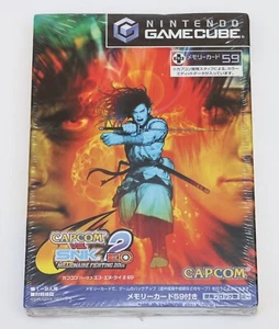 Capcom VS SNK 2 EO - Nintendo GameCube NTSC-J JP Japan - New & Sealed - Picture 1 of 7