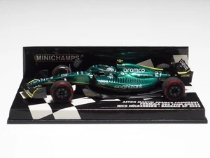 MINICHAMPS 1:43 ASTON MARTIN AMR22 N. HULKENBERG BAHRAIN GP 2022 - Foto 1 di 4