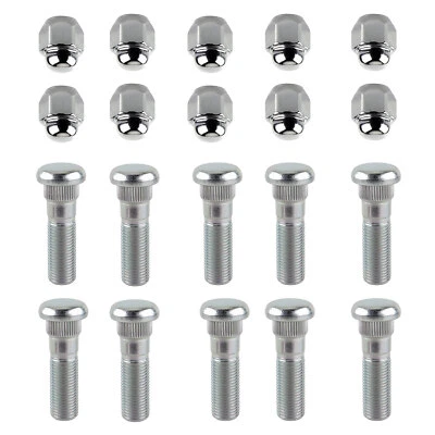 10 Set of Wheel Hub Bolt Stud & Nut 28365FE001 & 28171AJ000 for 2006-2019 Subaru - Image 1 of 4