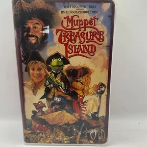 Muppet Treasure Island VHS Walt Disney Pictures Jim Henson Productions - Picture 1 of 3