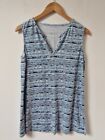 Jaeger Stretchy Oversized Relaxed Fit Tunic Blouse Top Size S