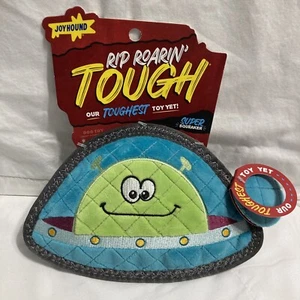 Joyhound Rip Roarin' Tough UFO Alien Hundespielzeug super quietschend robust apportieren - Bild 1 von 14