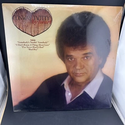CONWAY TWITTY - BY HEART FACTORY SEALED LP RECORD VINYL ALBUM VINTAGE  - Image 1 of 2
