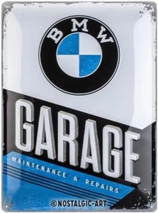 Nostalgic-Art Cartel metálico - BMW Garage - 30x40 cm 23211 - Imagen 1 de 17