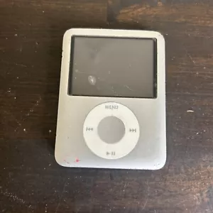 Apple iPod Nano - 3rd Gen A1236 4GB, Silver - Tested - For Parts - Not Powering - Picture 1 of 4