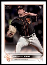 Sammy Long 2022 Topps Series 1 Rookie Card RC | #308 San Francisco Giants