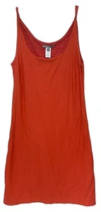 Horny Toad Kleid M Active Ärmellos Tank Midikleid Bio Baumwolle Orange - Bild 1 von 8