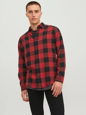 CAMISA DE HOMBRE JACK&JONES Slim Fit Negocios Manga Larga Twill Top JJEGINGHAM N - Imagen 1 de 2