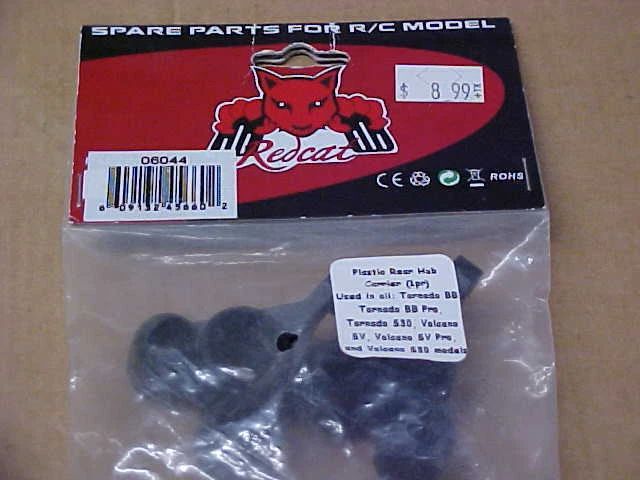 REDCAT RACING SUSPENSION PART = 06044 = REAR HUB CARRIER : TORNADO BB + MORE  - Image 1 of 1
