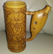 DISNEY PARKS THE LION KING TREE OF LIFE WHISTLE FLUTE COLLECTIBLE PLASTIC 7' CUP